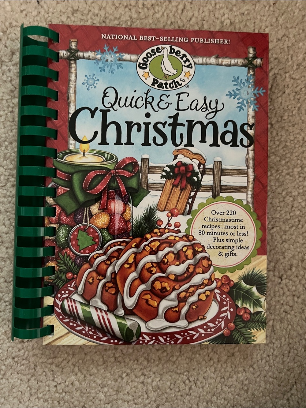 Gooseberry Patch Quick & Easy Christmas Cookbook - SFH